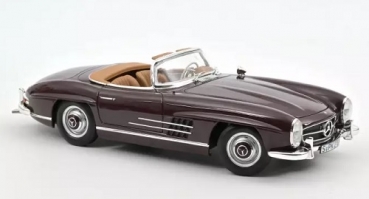 183891 Mercedes-Benz 300 SL Roadster 1957 Red 1:18